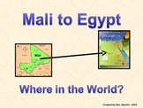 Ancient Egypt and Ancient Mali Power Point