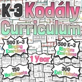 K-3 Kodály Curriculum | Year Long Mega Bundle