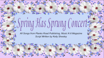 Preview of K-3 'Spring Has Sprung' Concert