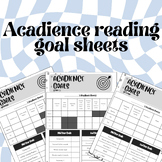 K-5 Acadience reading student goal sheet