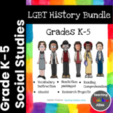 K-5 Bundle LGBTQ Pride Month History Bundle