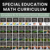 K-5 Math Bundle | Special Education Math Curriculum | Inte