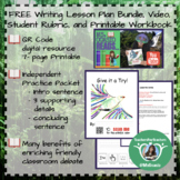 K-5 Writing Confidence Lesson Plan+ Video Resource+ Studen