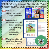 K-5 Writing Sharing Lesson Plan+ Video Resource+ Student R