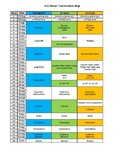 FREE K-6 General Music - Curriculum Map (Editable)