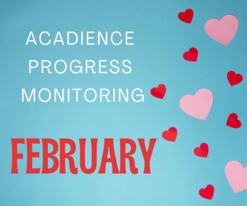 Preview of K-6th Acadience Progress Monitoring Bundle (February only)