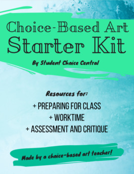 Preview of K-8 Choice-Based Art Starter Kit