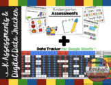 K Assessments & Digital Data Tracker for Google Sheets™ | BUNDLE