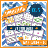 K.CC.5 Task Cards ★ Count Objects Kindergarten Math Centers