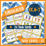 K.CC.6 and K.CC.7 Task Cards ★ Comparing Numbers Kindergar