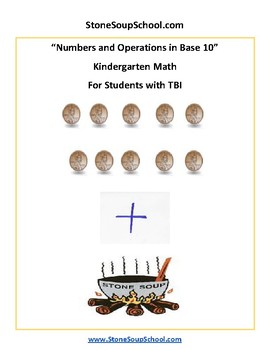 Preview of K- CCS Numbers & Operations in Base 10 for Students w/ Traumatic Brain Injuries
