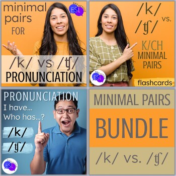 Preview of K CH Minimal Pairs for Adult Pronunciation BUNDLE