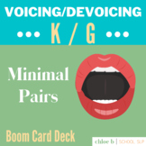 K G Minimal Pairs - Voicing / Devoicing Articulation Phono