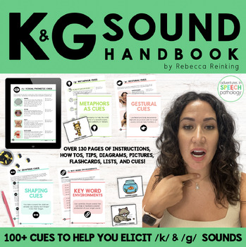 Preview of K & G Sound Handbook | Comprehensive elicitation guide for SLPs