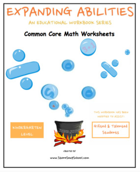 Preview of K, CCS: Math Bundle: Geo, Alg, Base 10, M&D, Counting for Gifted/ Talented