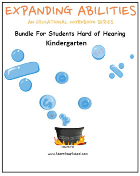 Preview of K, Math Bundle, CCS: Geo, Alg, Base 10, M&D, Count to 100 for Hard of Hearing