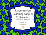 K Math Learning Targets