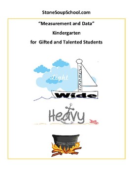 Preview of K, CCS: "Measurement and Data" for the Gifted/Talented