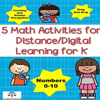 Preview of K Number Recognition and Counting 0-10 Bundle(Digital Resource)