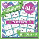 K.OA.1 Task Cards ⭐ Represent Addition and Subtraction Kin