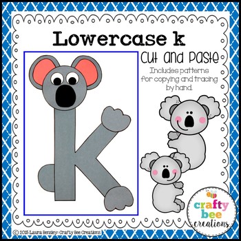 ei bloem ballet Letter K Craft | Koala Craft | Alphabet Crafts | Lowercase Letter Activities