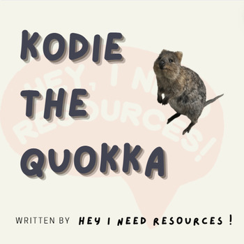 Preview of K-loaded articulation story | Kodie the Quokka