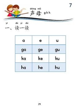K2 Hanyu Pinyin Shengmu Gkh Jqx By A Teacher And A Laoshi Tpt