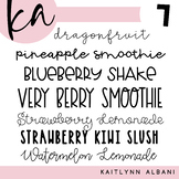 KA Fonts - Set 7