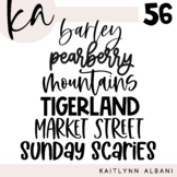 KA Fonts | Font Bundle - Set 56