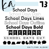 KA Fonts | Font Bundle - Set 73 | Primary and Tracing Fonts