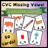 KABOOM! Game | CVC Missing Vowels