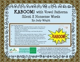 KABOOM! Phonics Game to Practice Silent E Nonsense Words