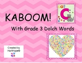 KABOOM! A Game with Third Grade Dolch Sight Words