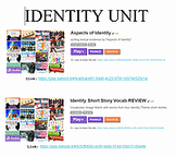 KAHOOT GAME link for IDENTITY Short Story Unit