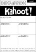 KAHOOT Template (Student Created Assessment) by Jordan Tamblyn | TpT