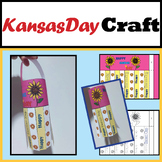 KANSAS DAY Craft Winsock Activity-Coloring Writing Activit