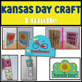 KANSAS DAY Craft Winsock Activity-Coloring Writing Activit