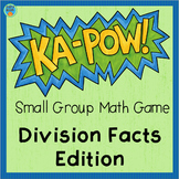 Basic Division Game Math Center 3rd Grade Division Facts