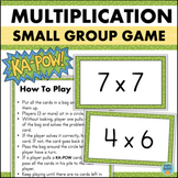 3rd Grade Basic Multiplication Facts Game Fluency Practice