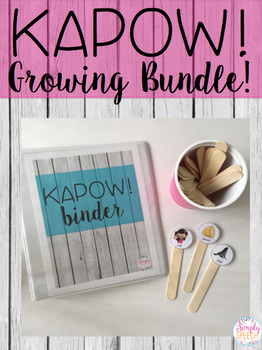 Preview of KAPOW Growing Bundle!
