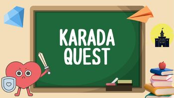 Preview of KARADA Quest: Japanese Body Parts and Adjectives Unit