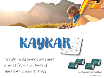 Preview of KAYKAR | Decode Four Artifacts depicting North American Natives Vignettes