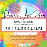 KDG - 8 Art Curriculum