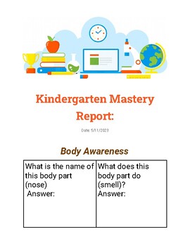 Preview of KDI-2 Kindergarten Readiness Practice Assessment