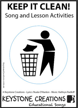 Preview of 'KEEP IT CLEAN!' (Grades K-7) ~ Environmental Rap Song MP3 l Distance Learning