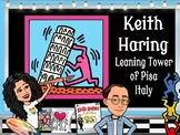 KEITH HARING art lesson, Leaning Tower of Pisa, VIDEO demo