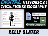 KELLY SLATER Digital Stick Figure Biography