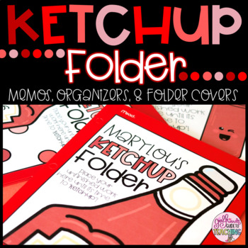 Preview of KETCHUP Folder | Memos, Organizers, and Folder Covers