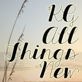 KG All Things New Font: Personal Use
