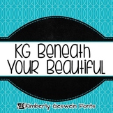 KG Beneath Your Beautiful Font: Personal Use